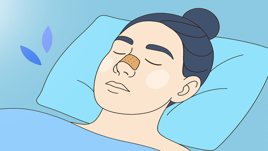 Melbourne ENT Recovery for Rhinoplasty Blue Theme Nose