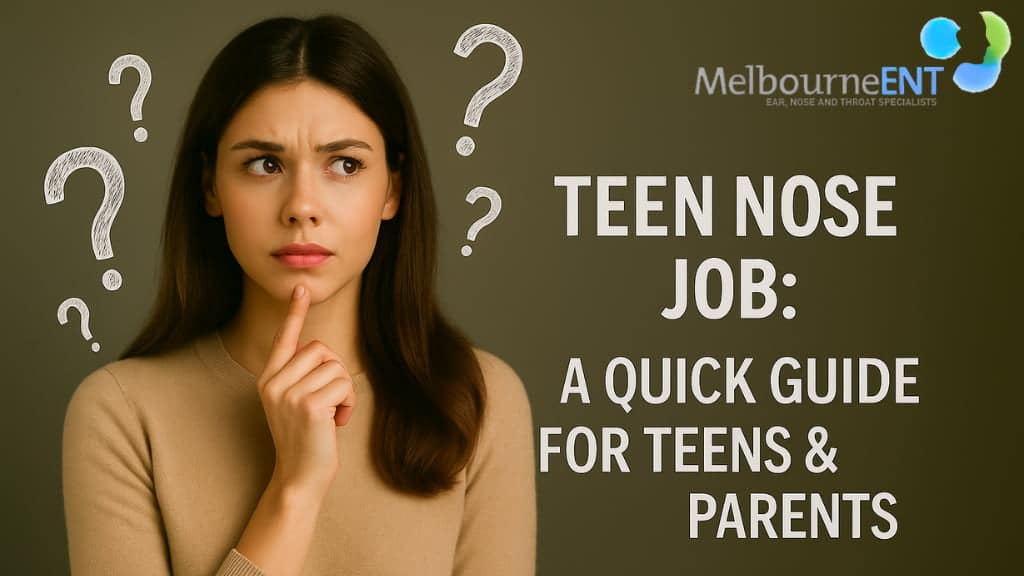Nose Job Quick Surgery Guide - Melbourne ENT img