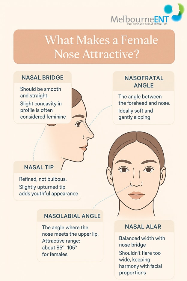 How is Female Nose Surgery Different by Melbourne ENT Clinic How is Female Nose Surgery Different by Melbourne ENT Clinic