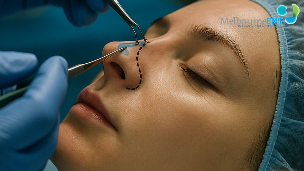 Narrow Nostril Surgery to change Nasal Airway & Breathing Issues at Melbourne ENT Clinic
