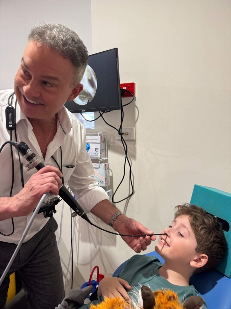 Dr Braham Nasoendoscopy for Kids
