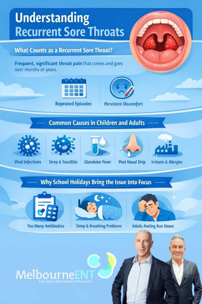 understanding recurrent sore throat