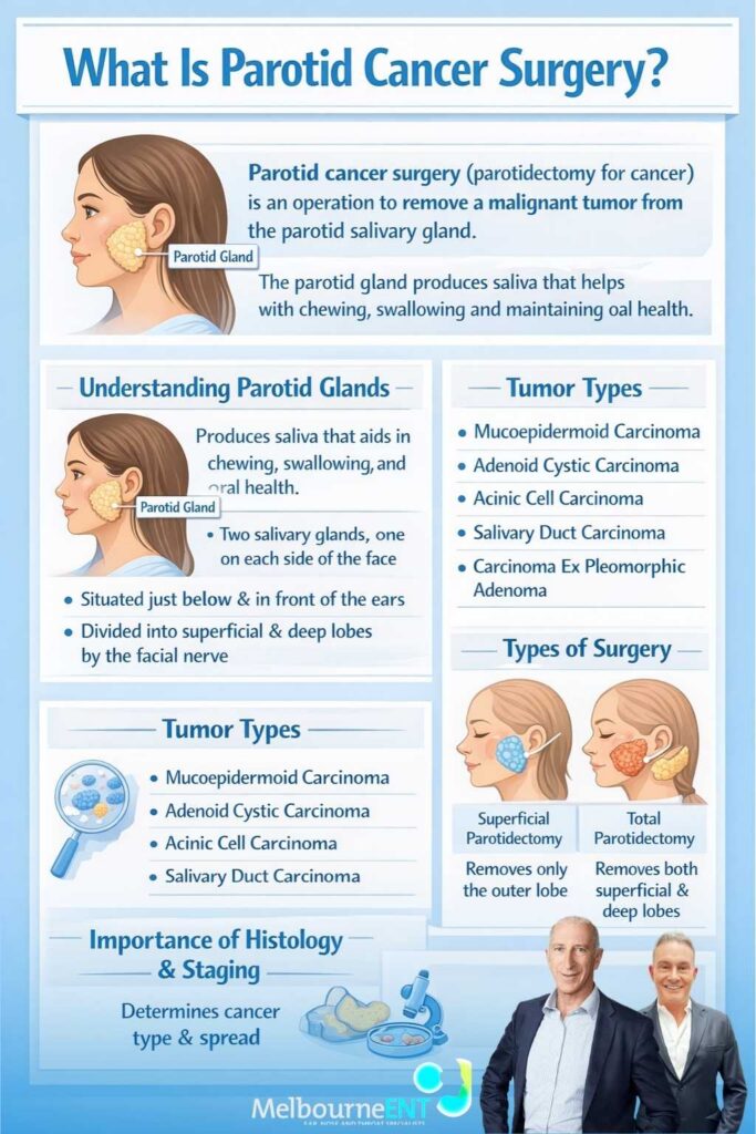 What is Parotid Cancer Surgery Infographics